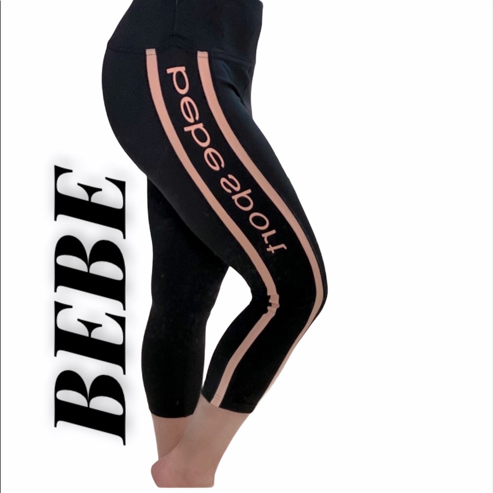Bebe cropped leggings💕